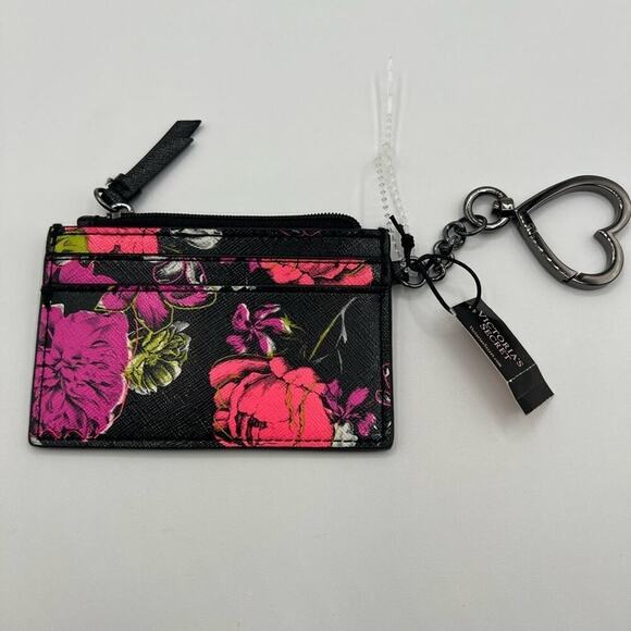 Victoria’s Secret BUNDLE OF 3 1 Wristlet plus 2 Key Chain Cardholders All NWT - Picture 3 of 13